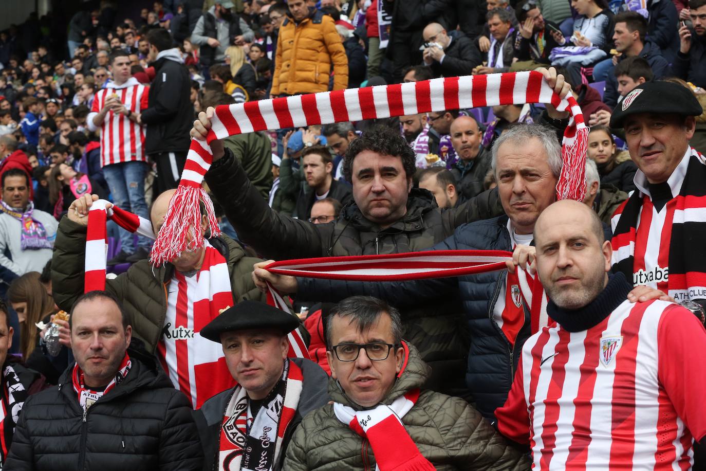 Aficionados este domingo en la gradas del José Zorrilla de Valladolid.