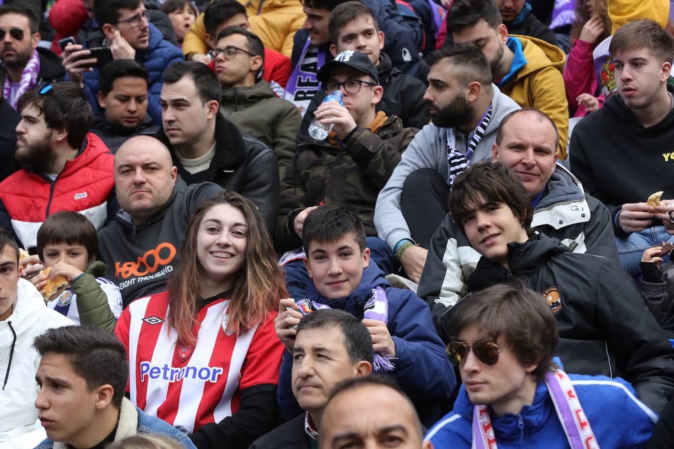 Aficionados este domingo en la gradas del José Zorrilla de Valladolid.