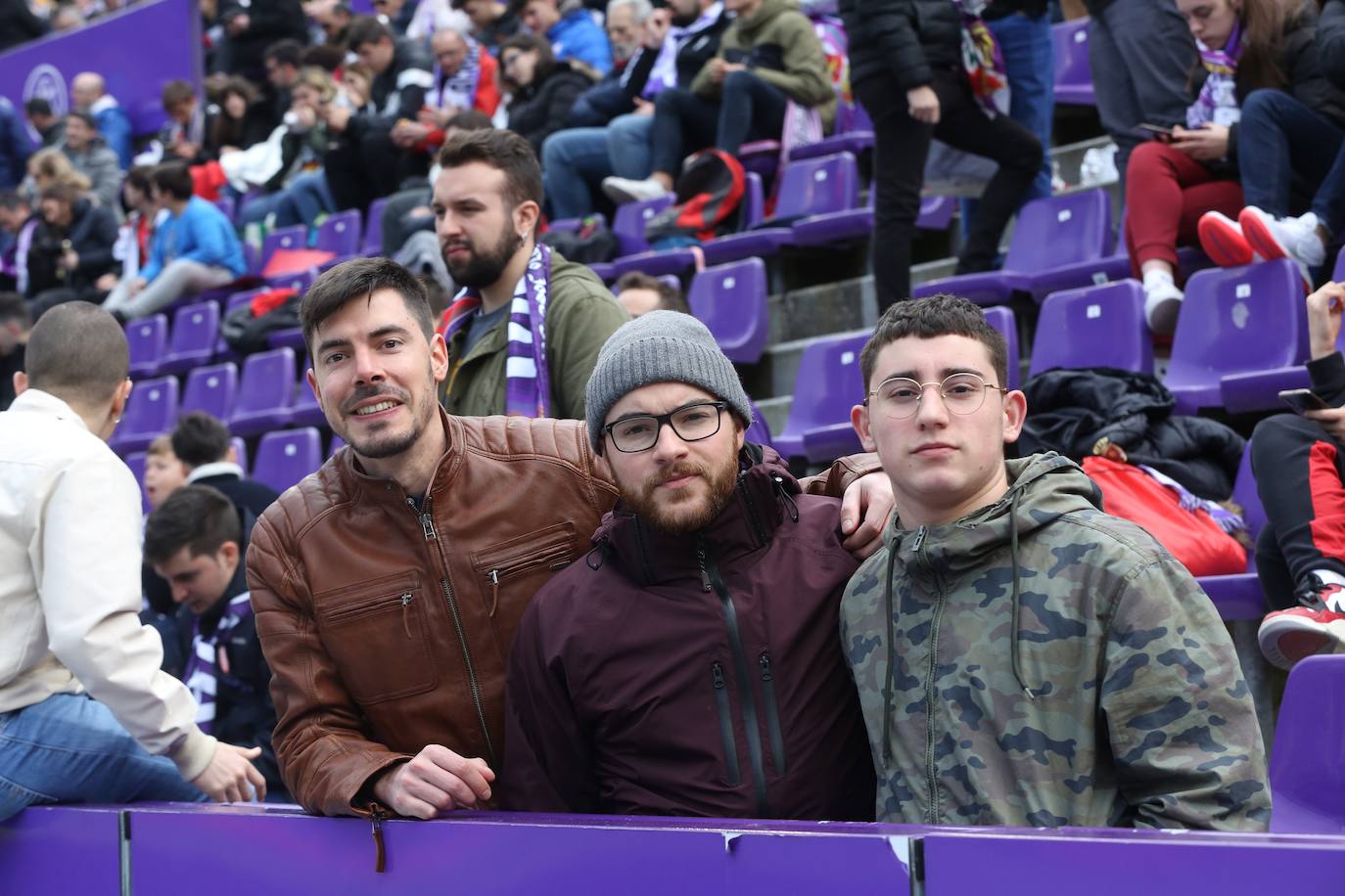 Aficionados este domingo en la gradas del José Zorrilla de Valladolid.