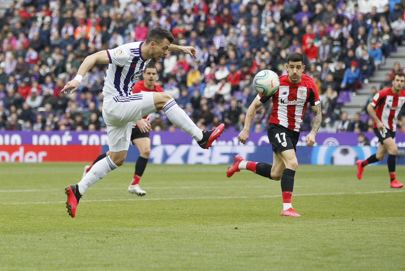 Imágenes del partido entre el Real Valladolid 1-4 Athletic Club.