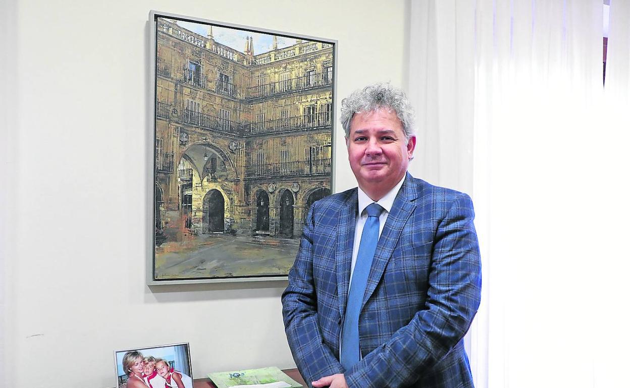 Eduardo Íscar Álvarez, decano del Colegio de Abogados de Salamanca.