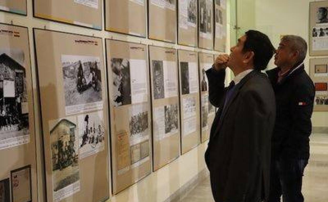 Fotografías que forman parte de la exposición.