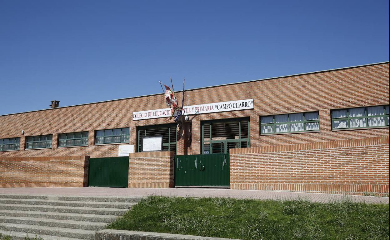 Fachada del colegio Campo Charro de Salamanca.