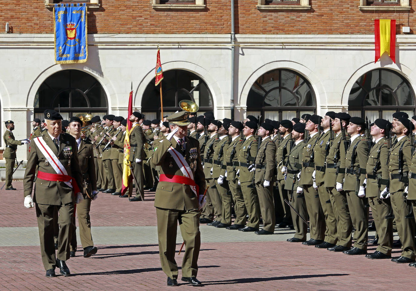 Celebración del Día de la División 'San Marcial' y entrega de la edición 2020 del Premio 'Coraza'.