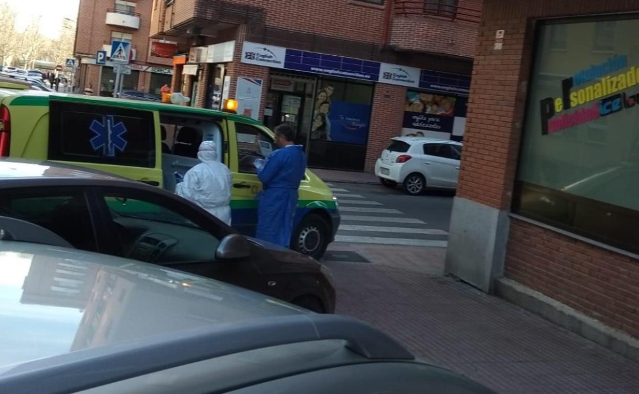 Protocolo de coronavirus en las calles de Ávila