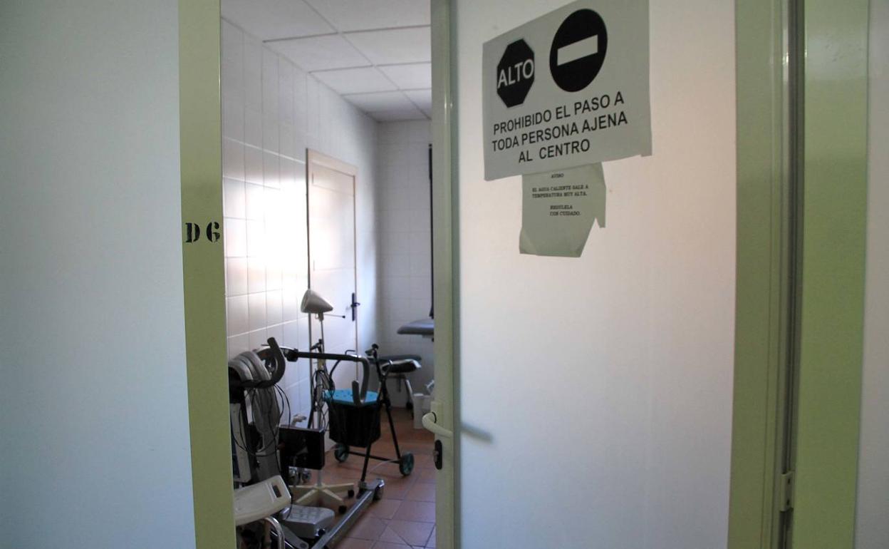 Instalaciones del centro de la Asociación de Familiares y Enfermos de Alzheimer en La Albuera. 
