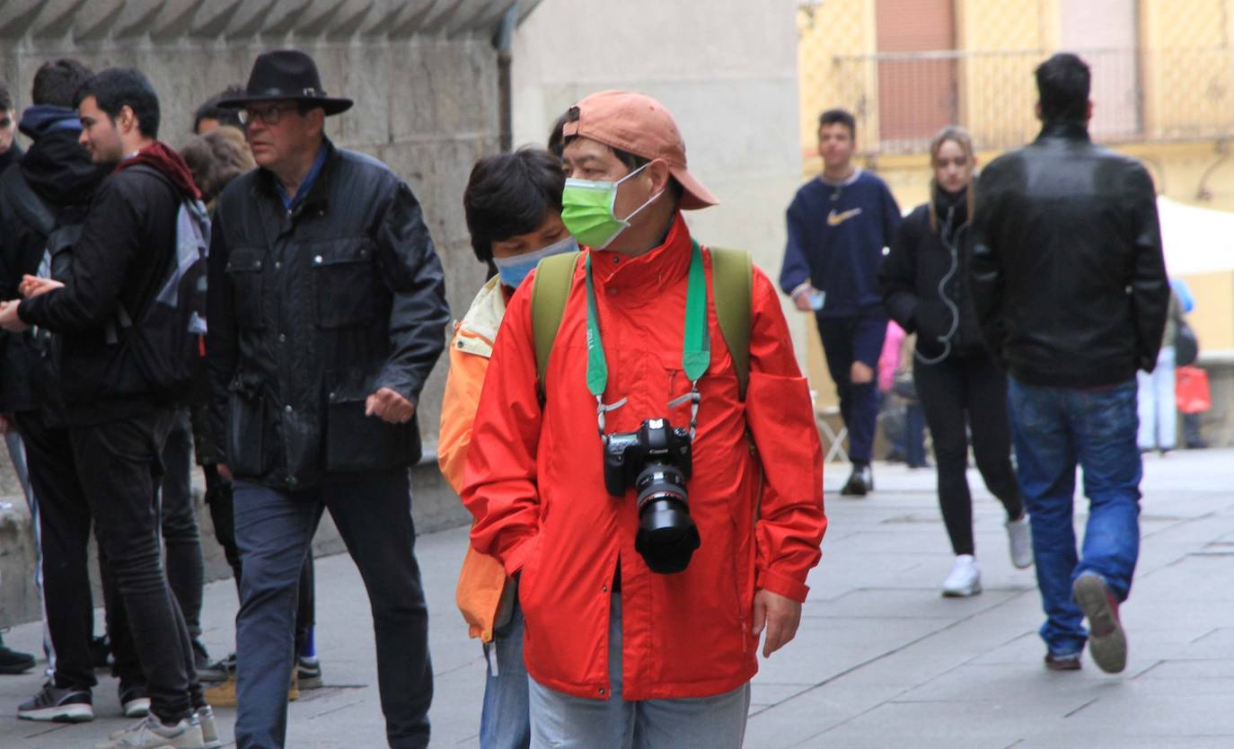 Segovia se prepara para no salir de casa. 