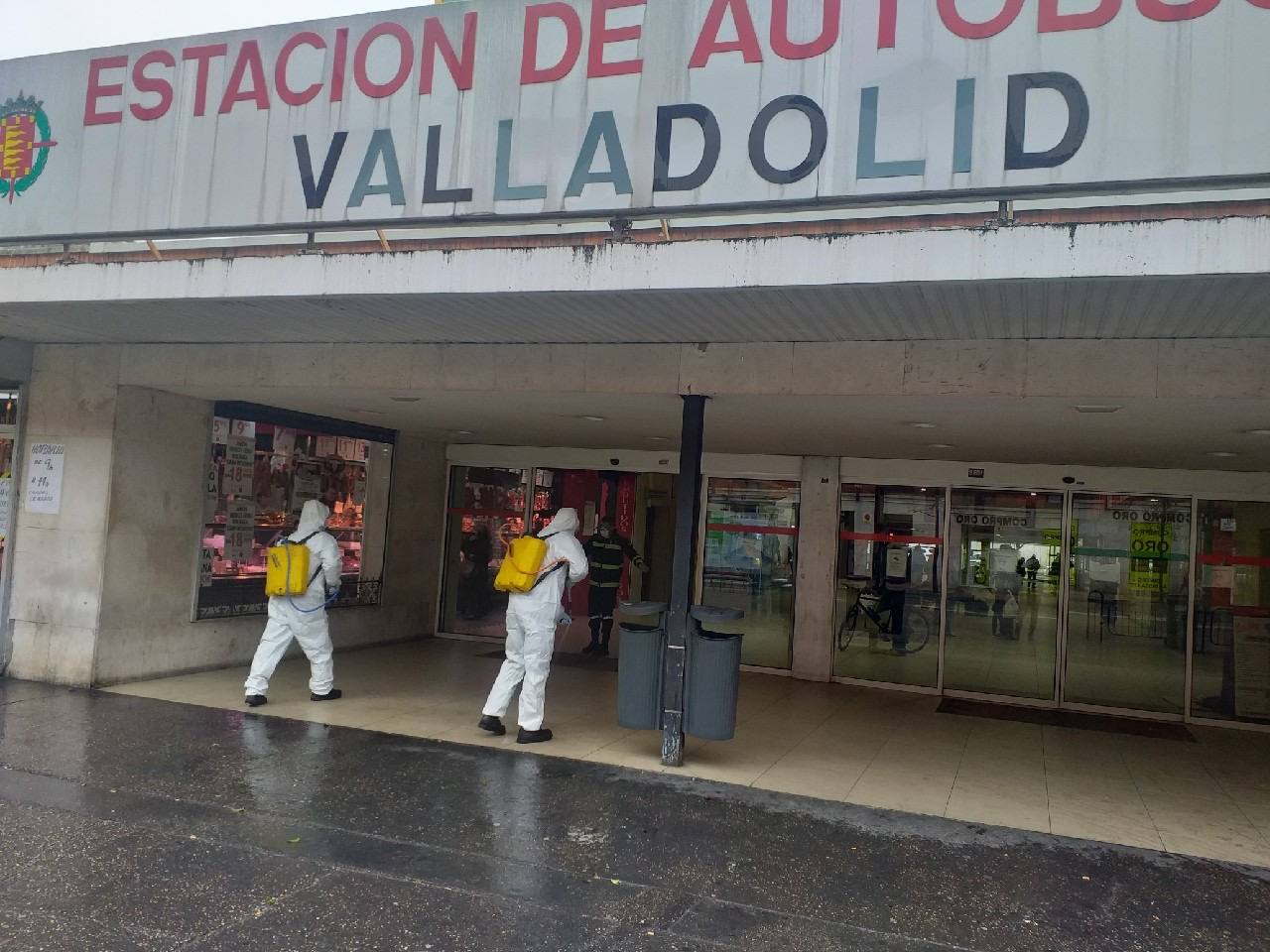 Fotos: La UME se despliega en Valladolid por el coronavirus