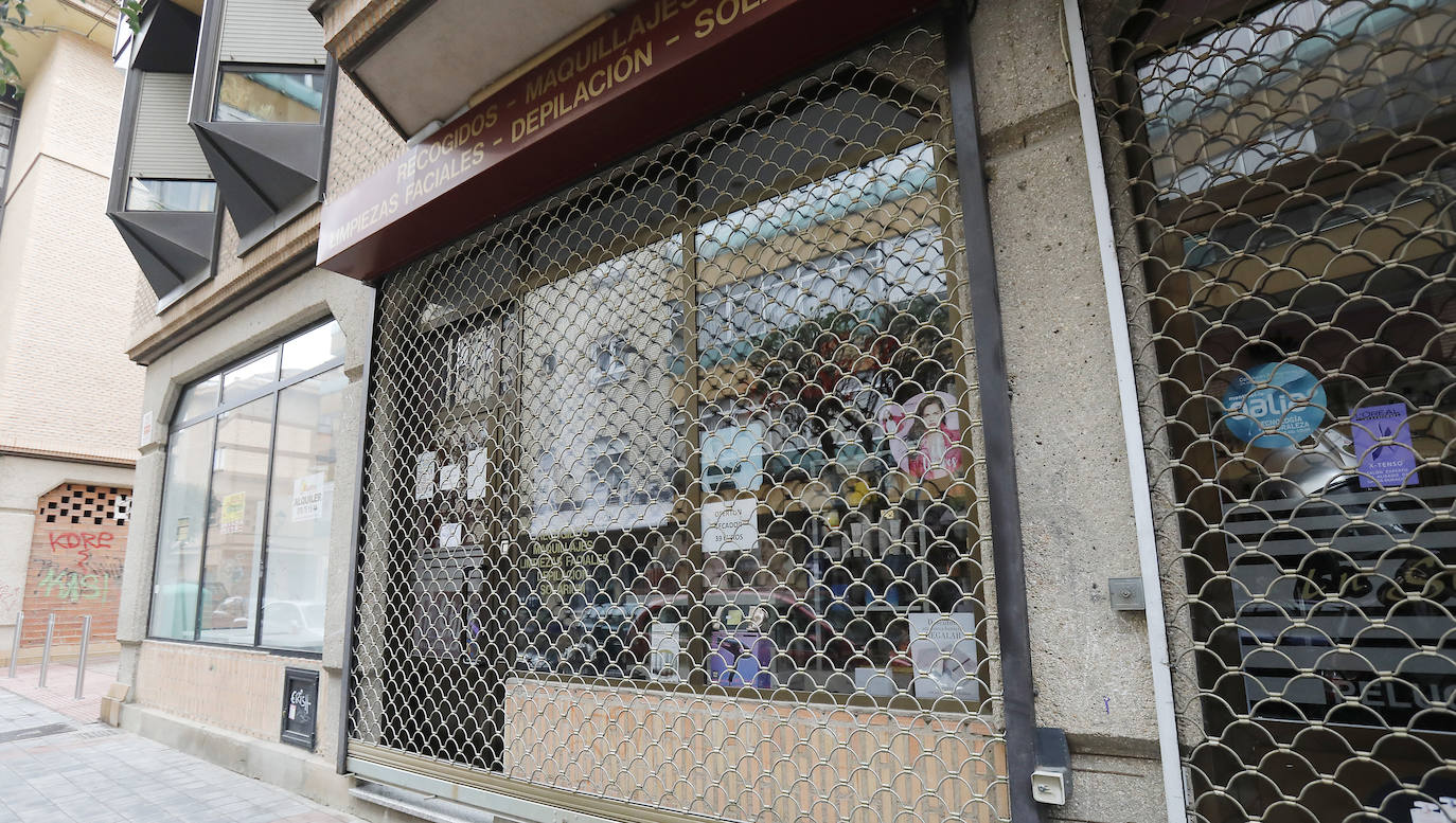 Fotos: Primer día laborable en Estado de Alerta en Palencia