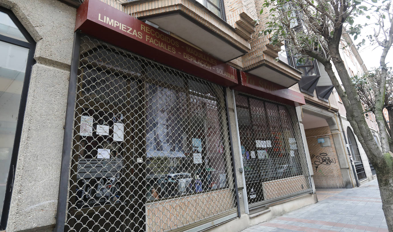 Fotos: Primer día laborable en Estado de Alerta en Palencia