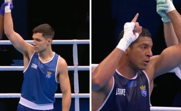 Miguel Cuadrado y Enmanuel Reyes