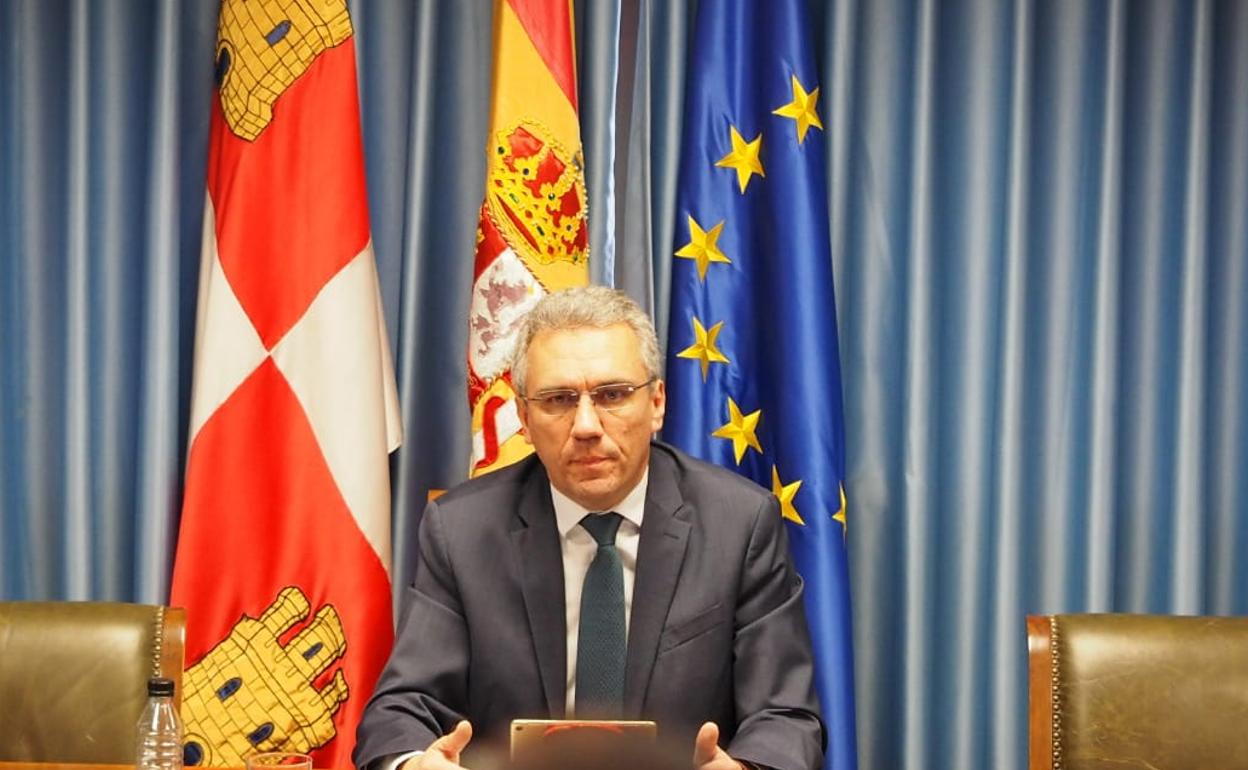 El delegado del Gobierno en Castilla y León, Javier Izquierdo.