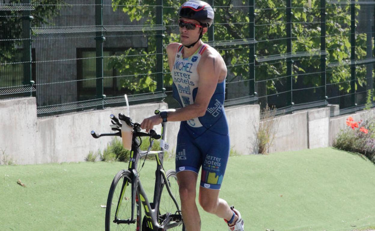 Alejandro Sánchez Palomero, en una prueba.