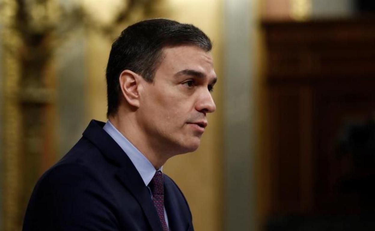 Pedro Sánchez, presidente del Gobierno. 