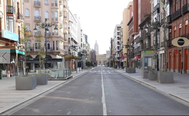 Avenida de Ordoño II, en León.