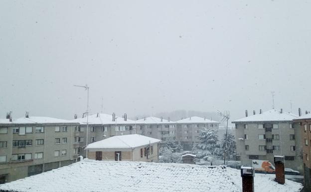 También en Medina ha nevado. 