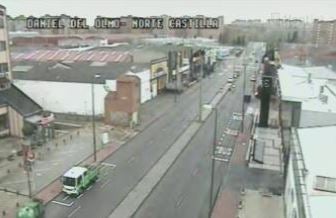 Daniel del Olmo con la avenida Norte de Castilla