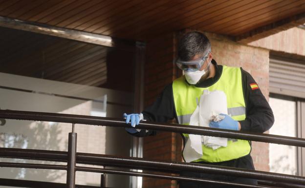 Vuelve al hospital el contagiado de 85 años de la residencia Doña Juana de Palencia que recibió el alta