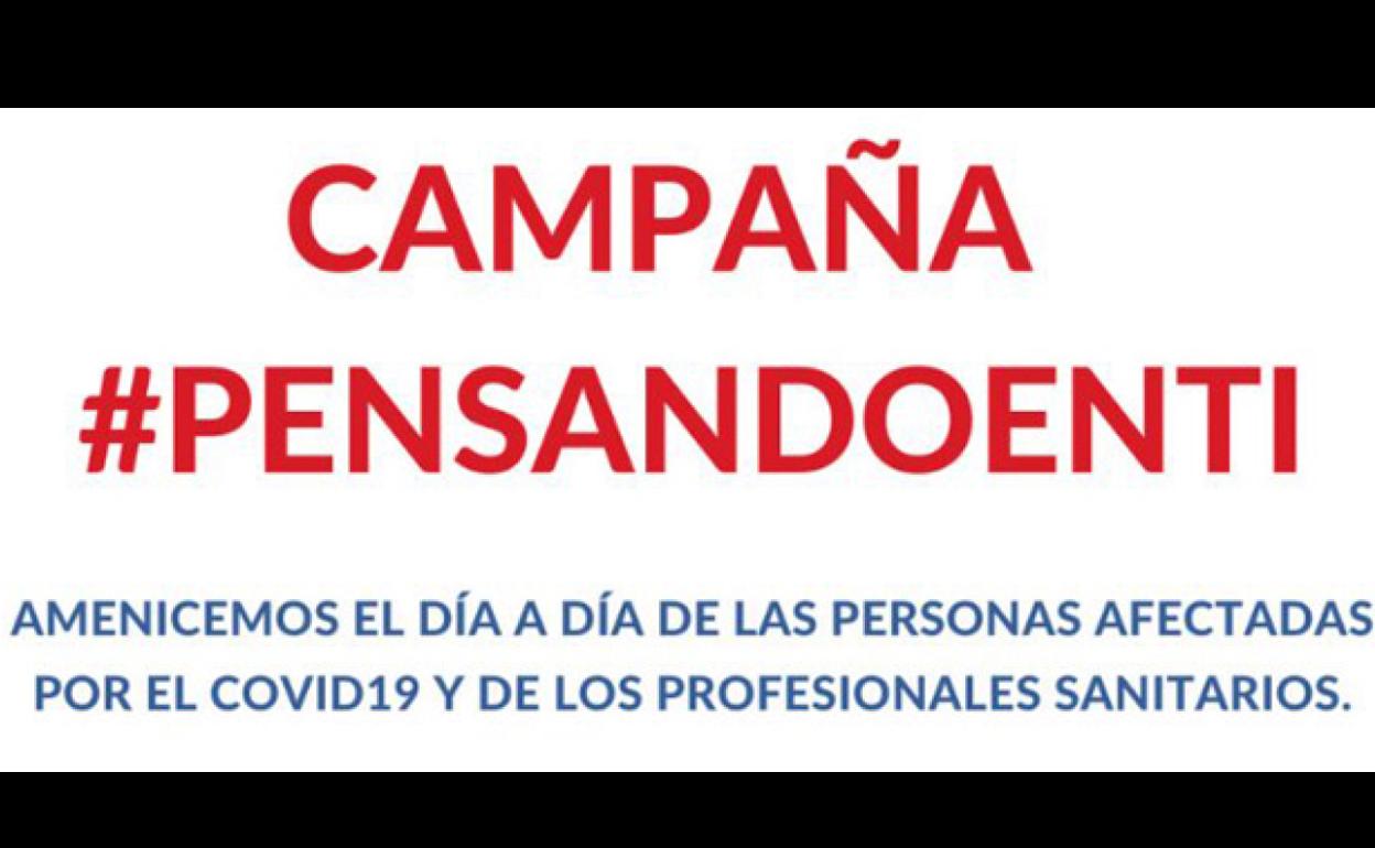 Lanzan desde la Usal la campaña #PENSANDOENTI para animar a los aislados hospitalarios por la Covid-19