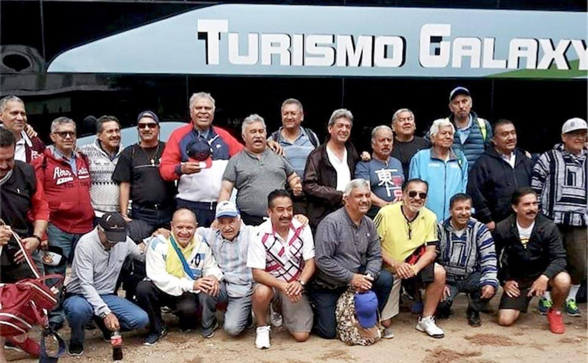 Imagen del grupo de jubilados mexicanos del que formaban parte los dos fallecidos. 