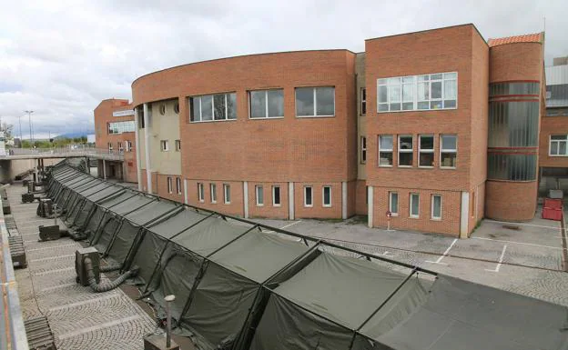 Últimos datos del Hospital de Segovia: Cinco muertes en un centro que recupera 150 camas para pacientes sin coronavirus