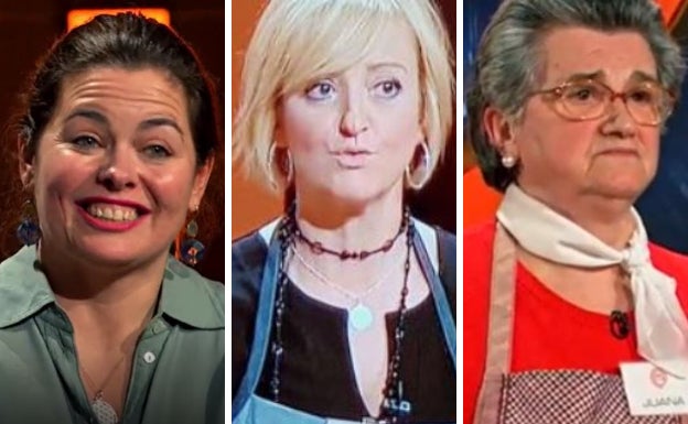 De izquierda a derecha, Sonsoles (Burgos), Rosa (León) y Juana (Segovia),