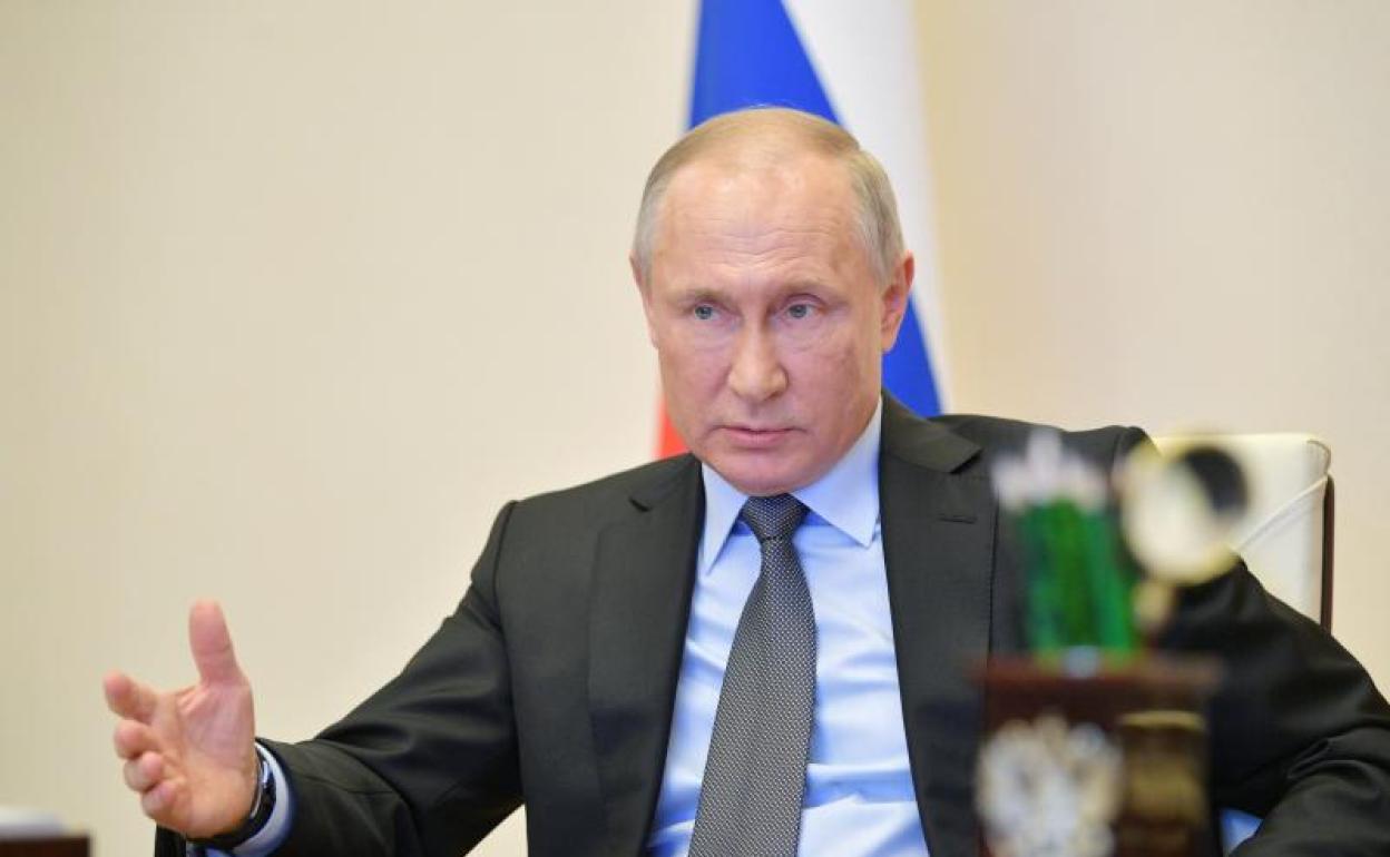 Vladimir Putin, presidente de Rusia 