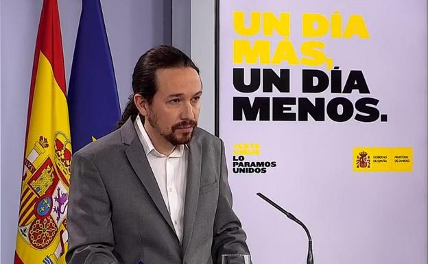 Pablo Iglesias, viepresidente segundo del Gobierno. 