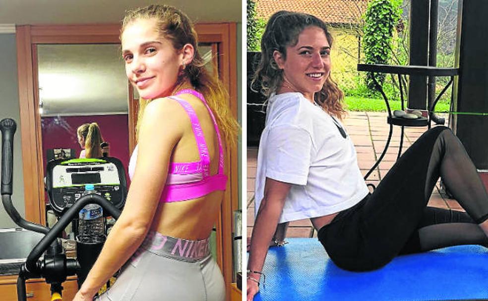 La universidad y la pista, en casa