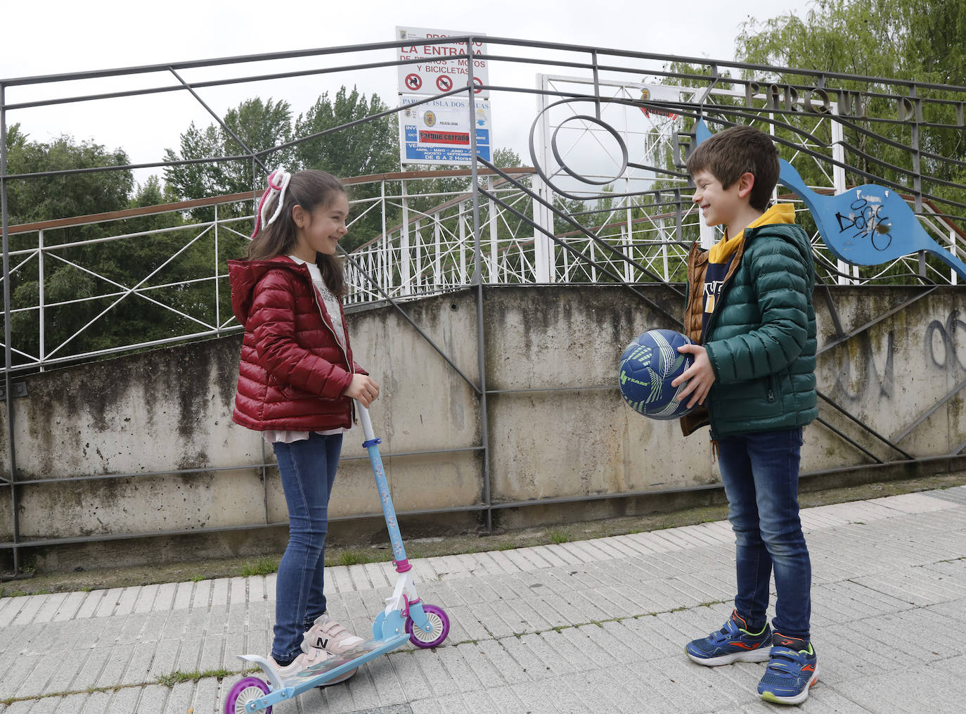 Los niños vuelven a las calles de Palencia. 