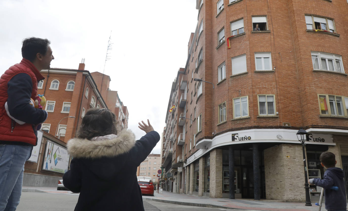 Los niños vuelven a las calles de Palencia. 