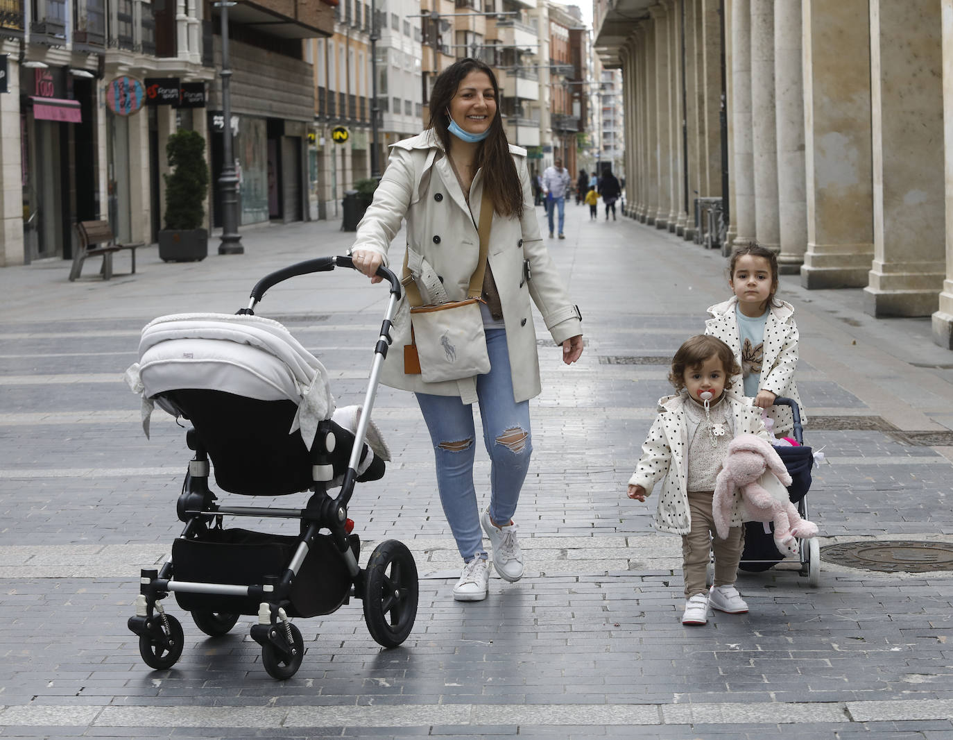 Los niños vuelven a las calles de Palencia. 