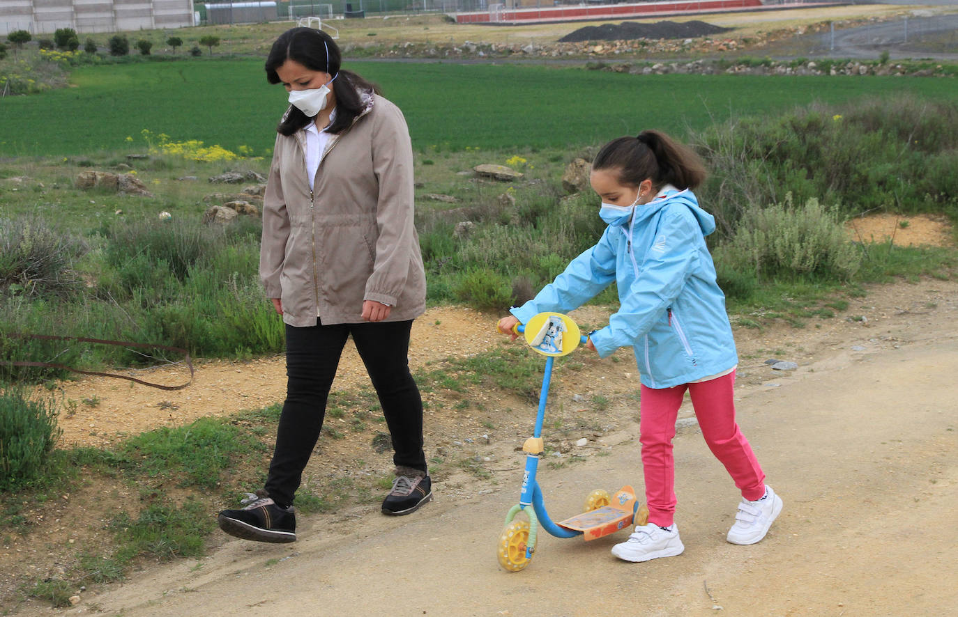 Las calles de Segovia vuelven a ser de los niños. 