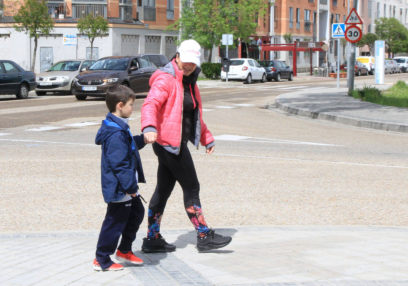 Las calles de Segovia vuelven a ser de los niños. 