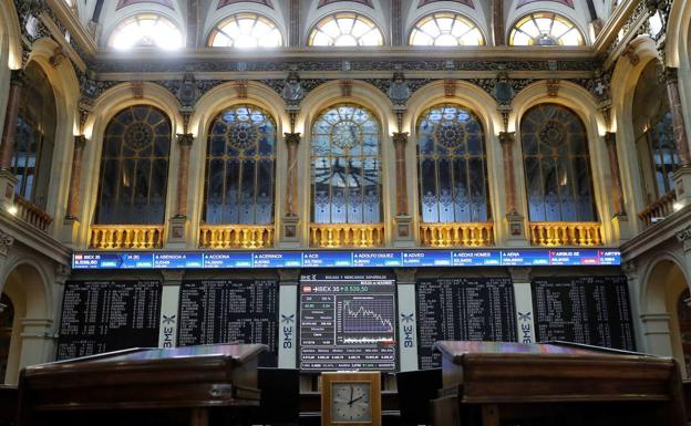 El Ibex-35 rebota con los primeros atisbos de desconfinamiento