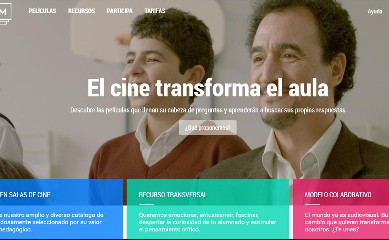 Página web de Aulaflim. 