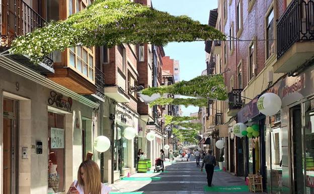 El Ayuntamiento de Valladolid adjudica por 344.606 euros la instalación de los toldos vegetales en la calle Santa María