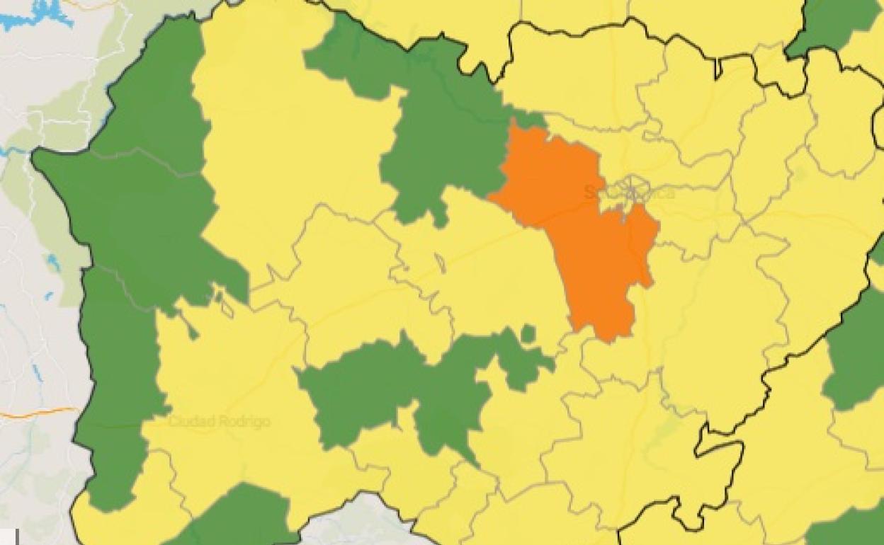 Coronavirus en Salamanca: Lumbrales, Ledesma, Aldeadávila de la Ribera, Fuentes de Oñoro, Tamames y Robleda, sin casos de covid-19 en la última semana