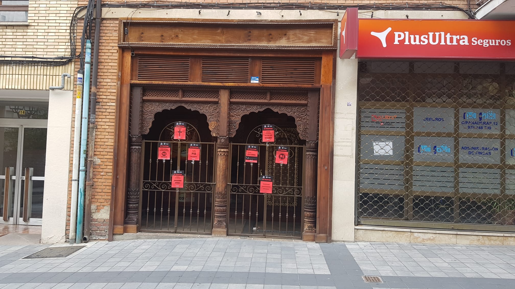 Fotos: La hostelería de Palencia llena sus negocios de carteles de &#039;Se traspasa&#039;