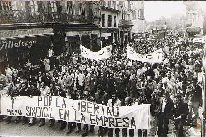 Fotos: Primero de Mayo en Valladolid en los años 70