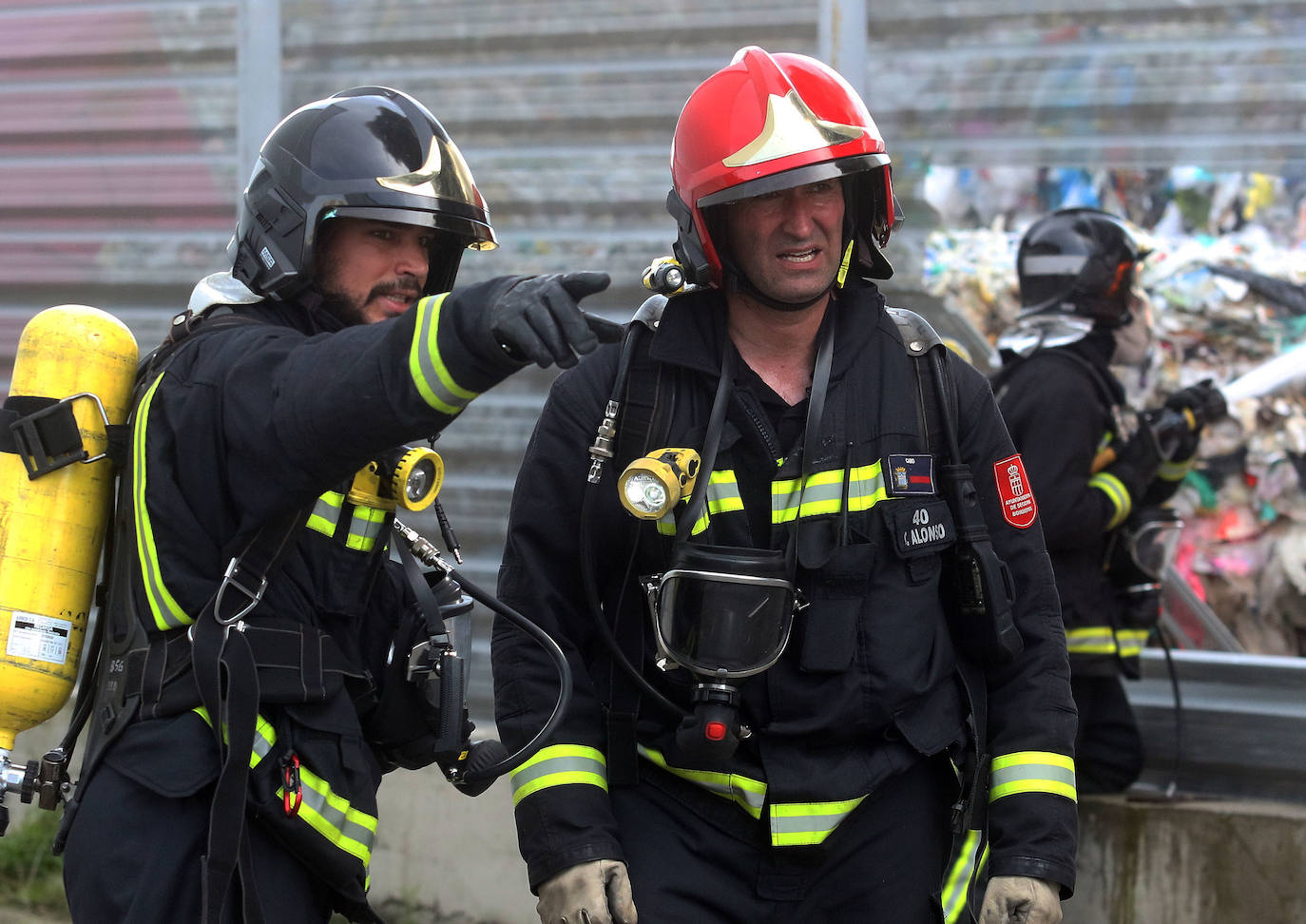 Aparatoso incendio en Valverde del Majano.