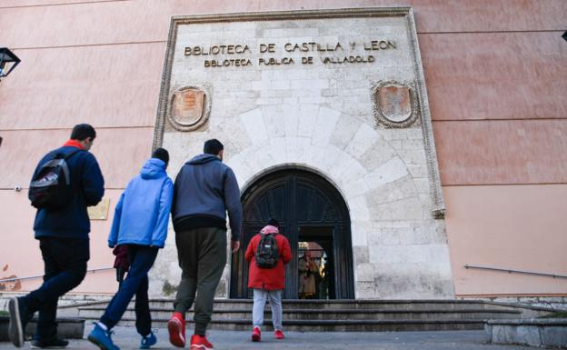 Acceso a la Biblioteca de Castilla y León. 