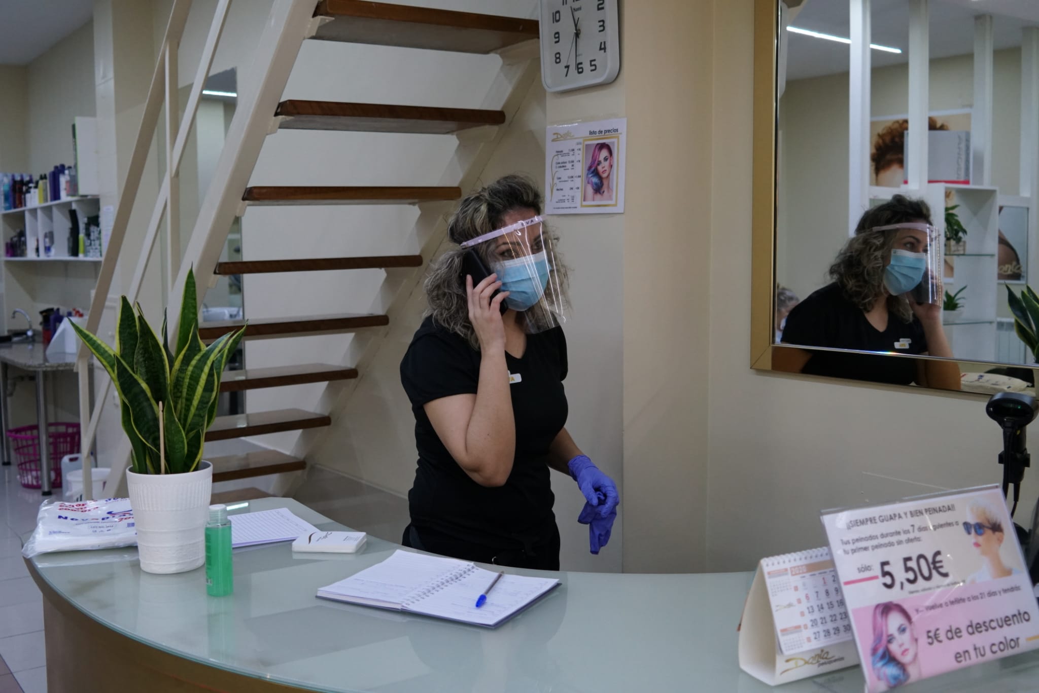 Fotos: Actividad en las calles comerciales de Salamanca en el inicio de la Fase 0