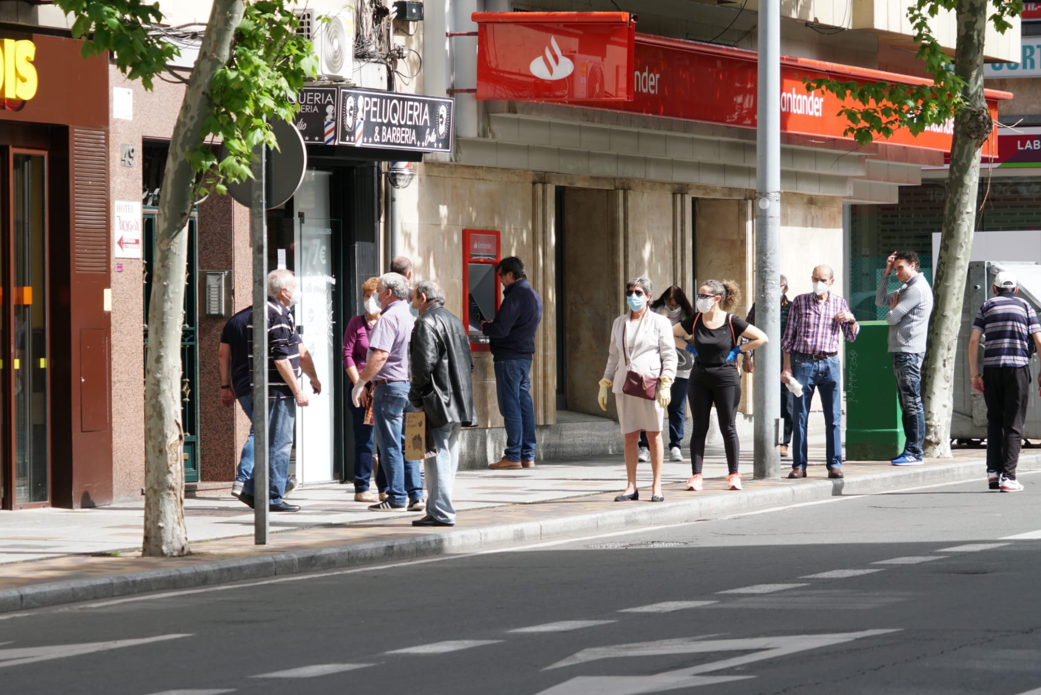 Fotos: Actividad en las calles comerciales de Salamanca en el inicio de la Fase 0