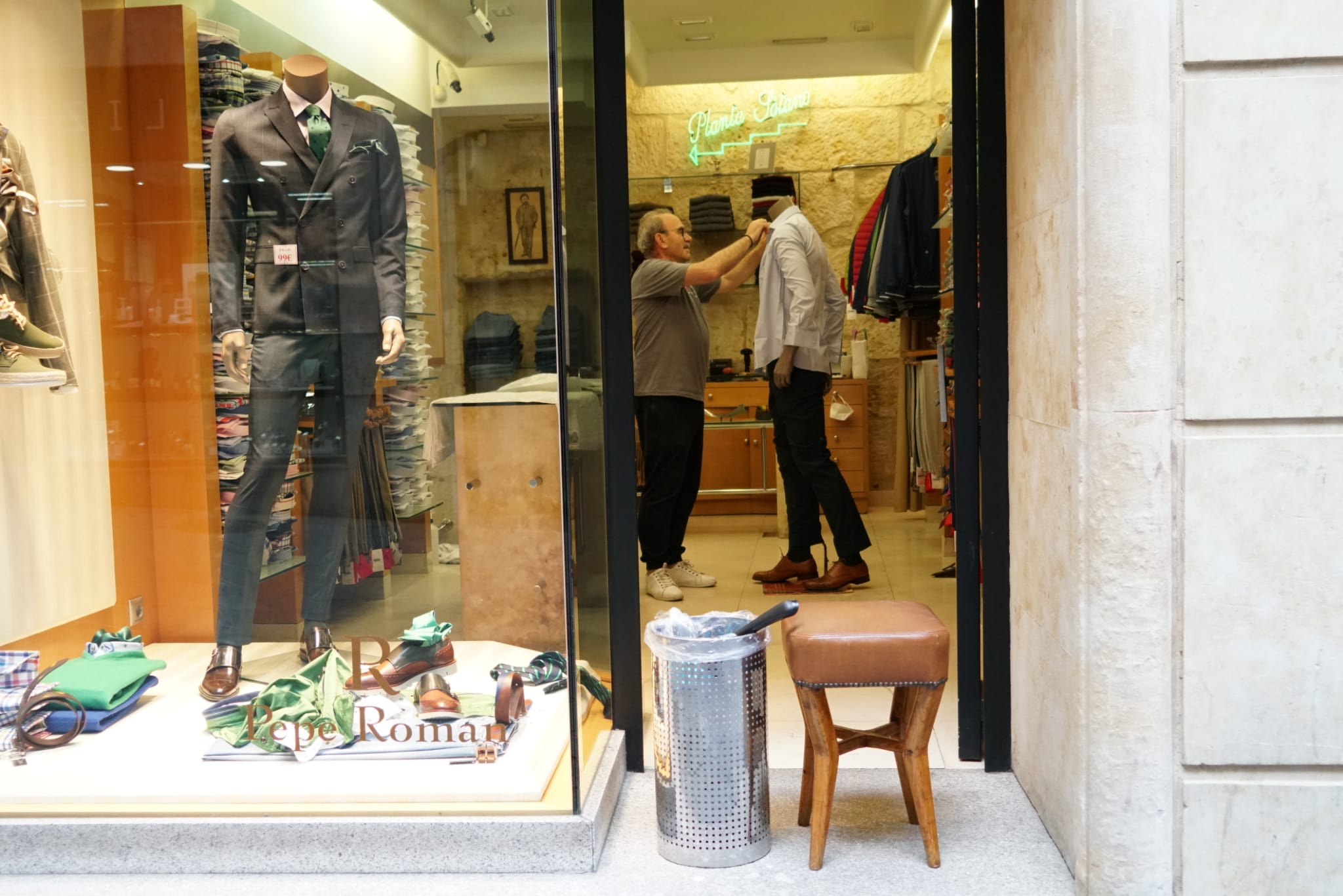 Fotos: Actividad en las calles comerciales de Salamanca en el inicio de la Fase 0