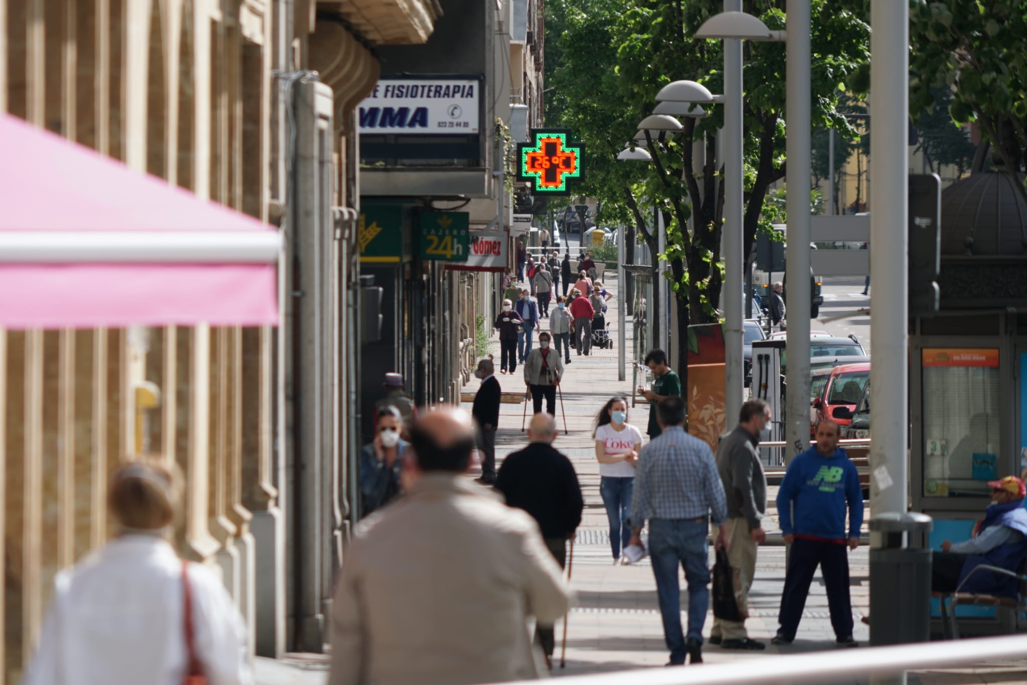 Fotos: Actividad en las calles comerciales de Salamanca en el inicio de la Fase 0