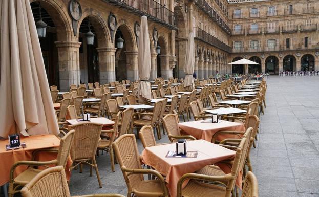 La rectificación del Gobierno sobre las terrazas no convence a los hosteleros de Salamanca