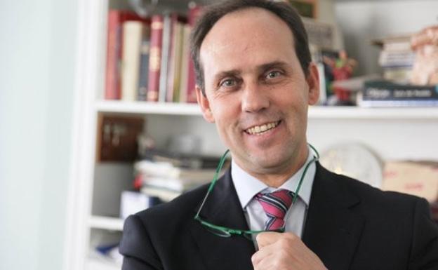 Enrique Martínez, delegado en Valladolid del Colegio de Gestores de Castilla y León. 