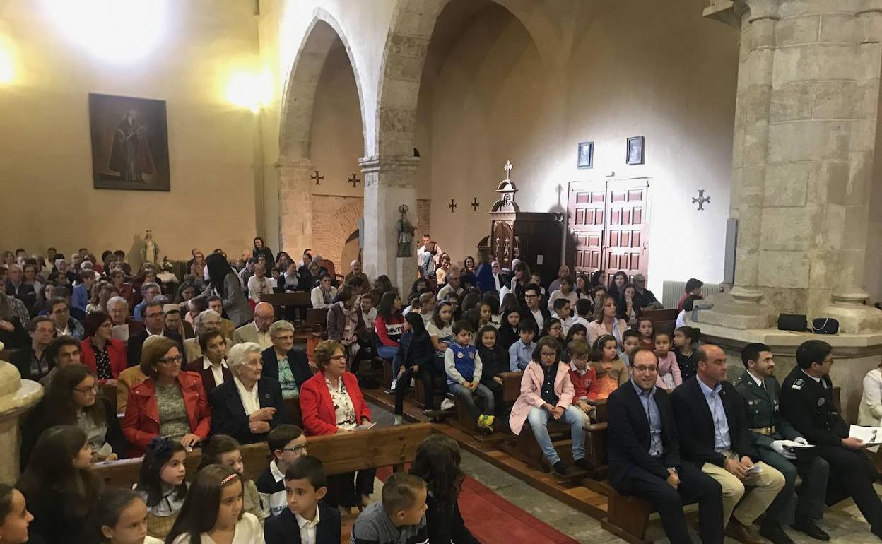 Una celebración religiosa en Ciudad Rodrigo.