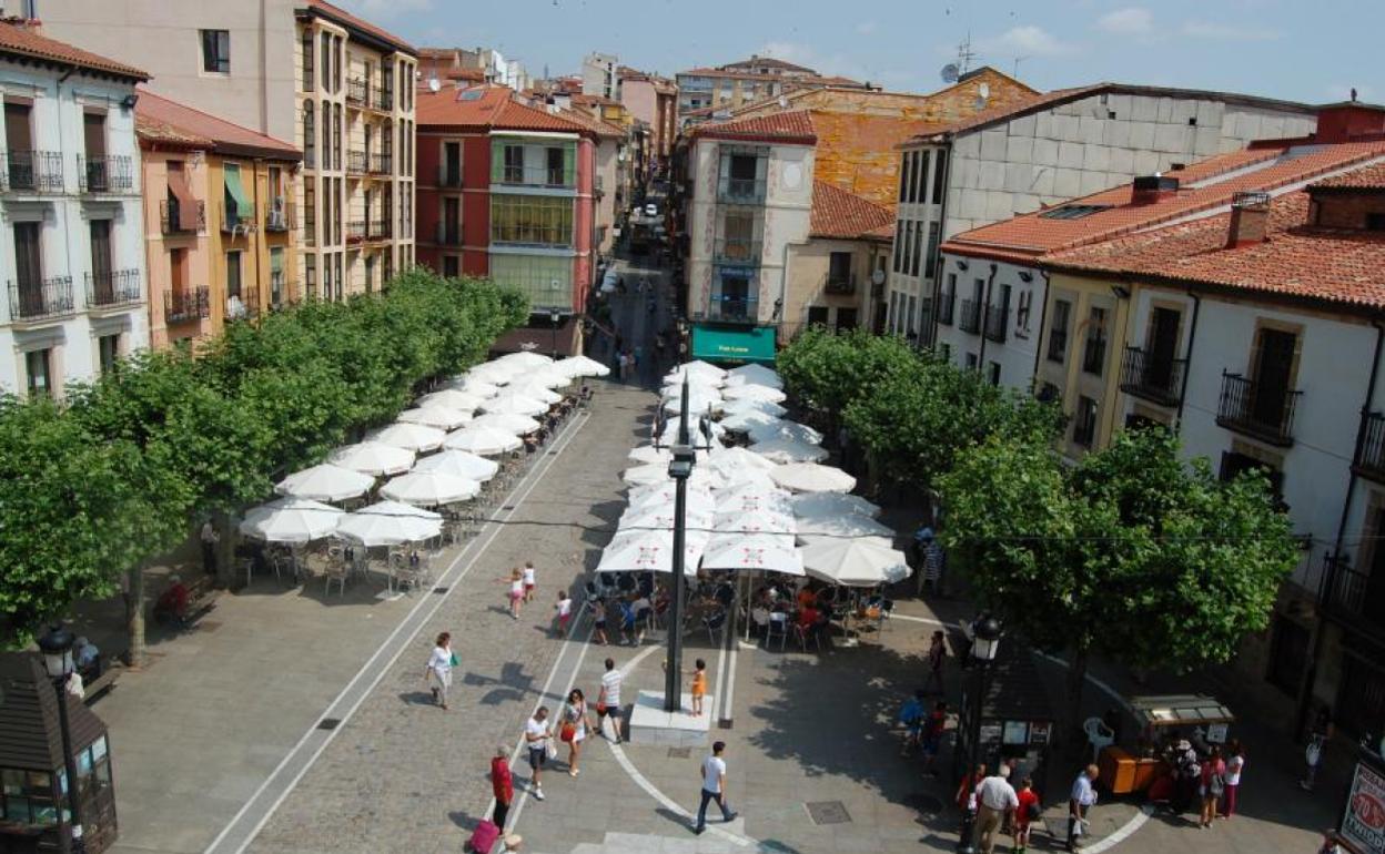 Terraza de bares en Soria capital